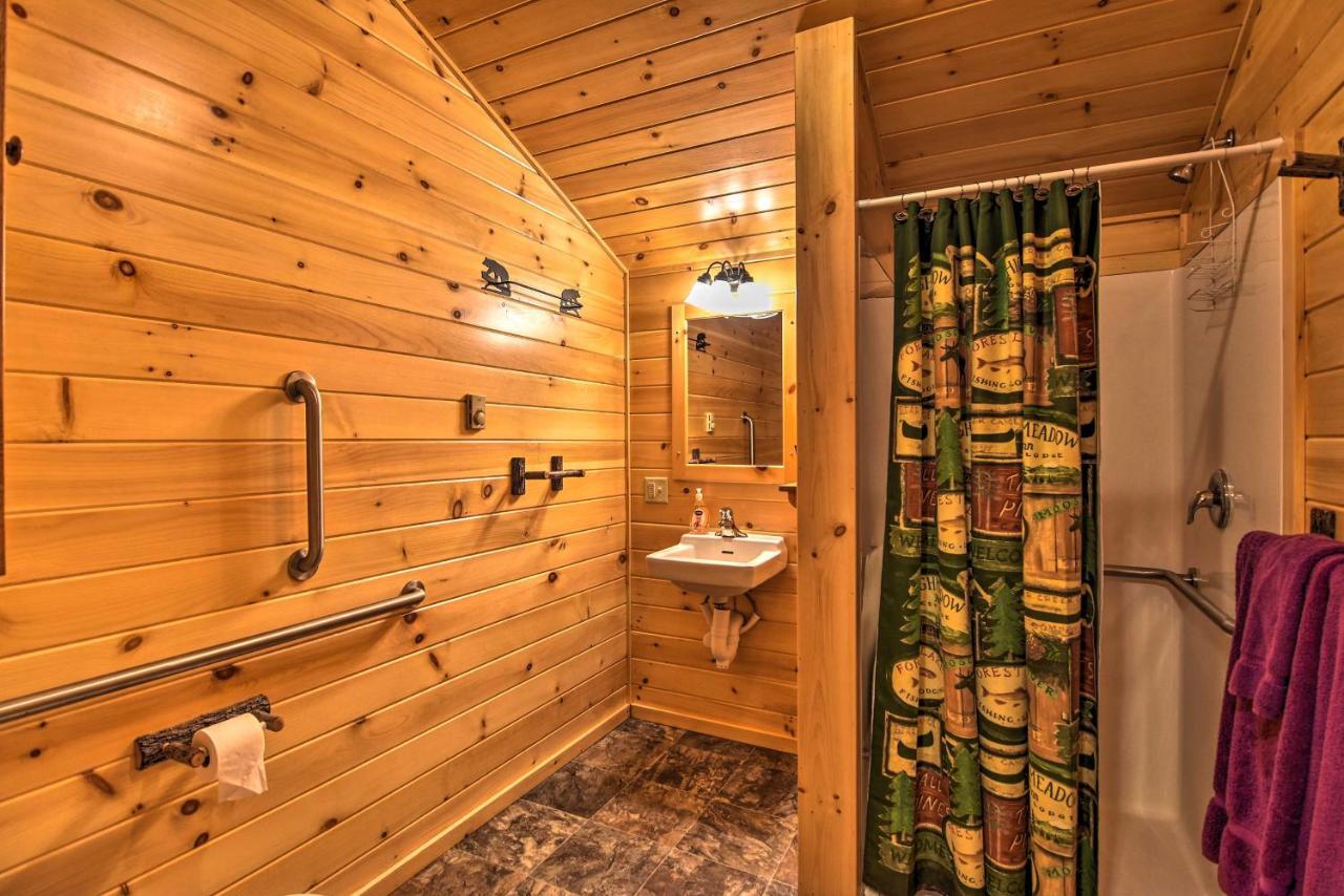 Hooah Cabin Retreat With Grill And Step-Free Access Parsons Exterior photo